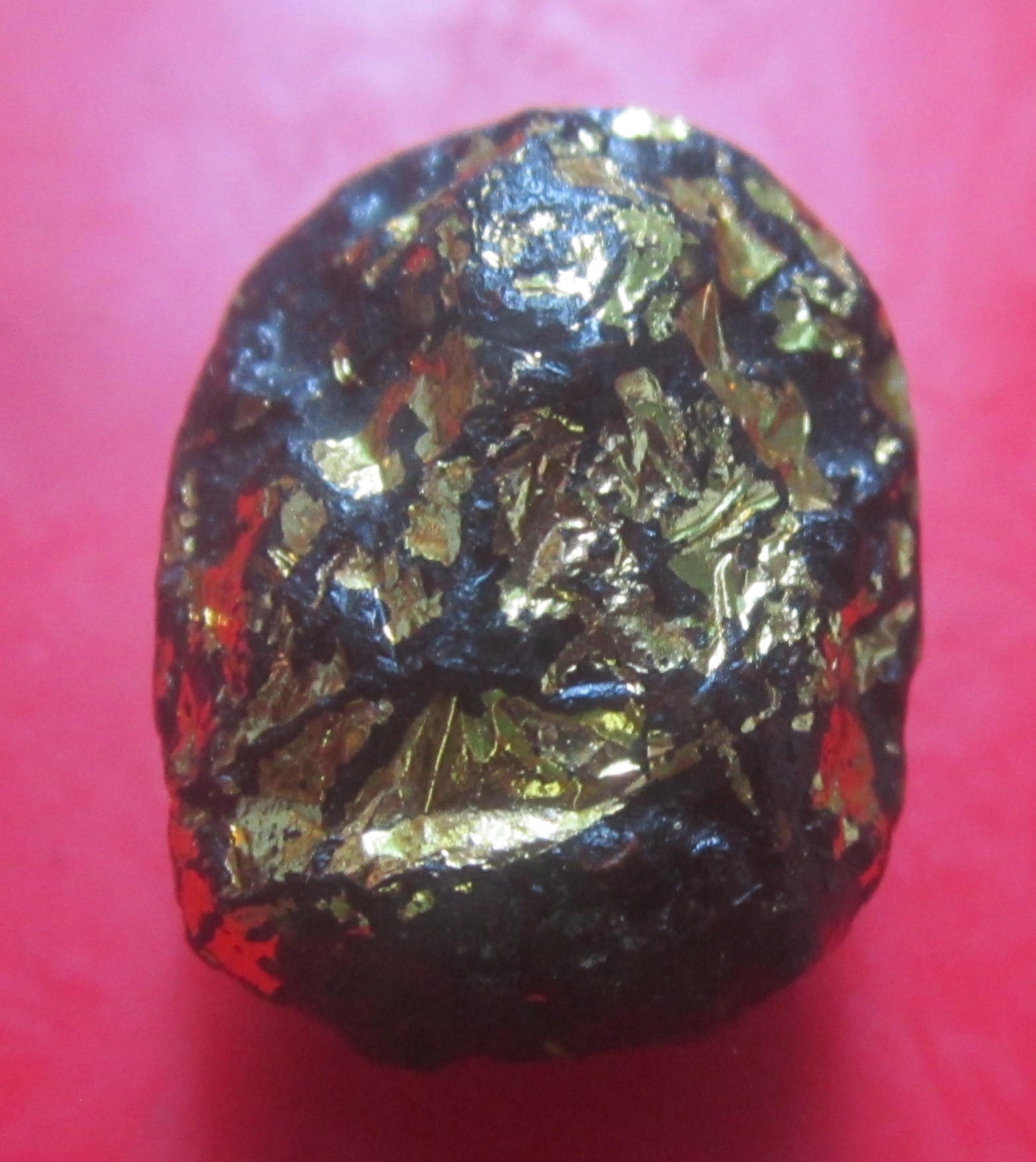 พระปิดตา เนื้อผง ชุบคลั้ง หรือ ชานโรง ไม่ทราบที่