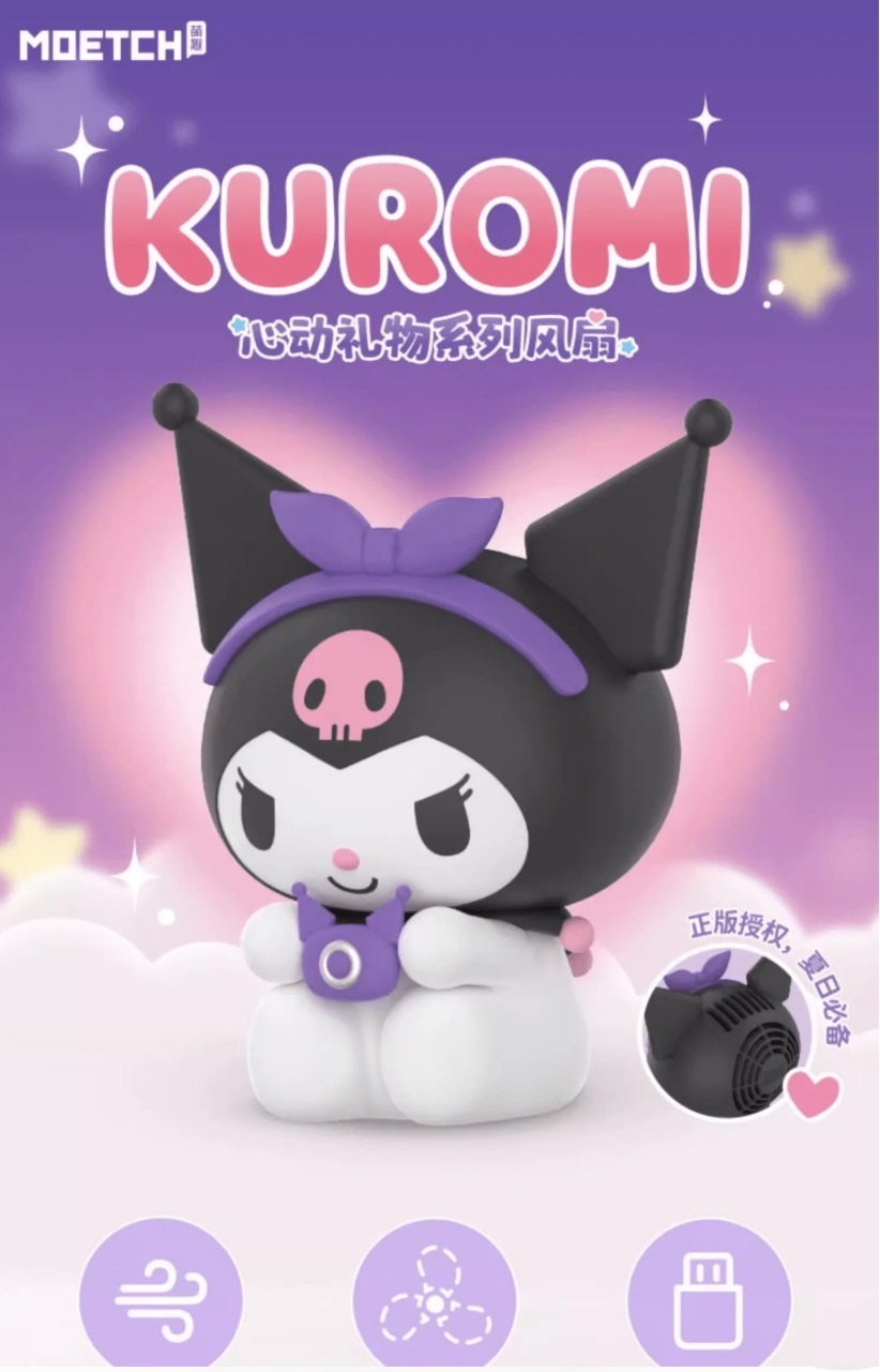 Moetch Figure Moetch Sanrio Kuromi Fan