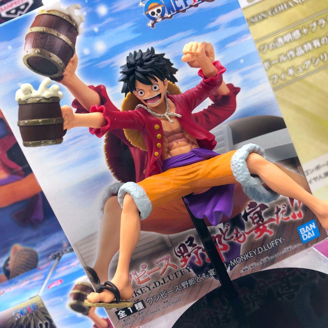Luffy ของแท้ JP แมวทอง - Banpresto [โมเดลวันพีช]