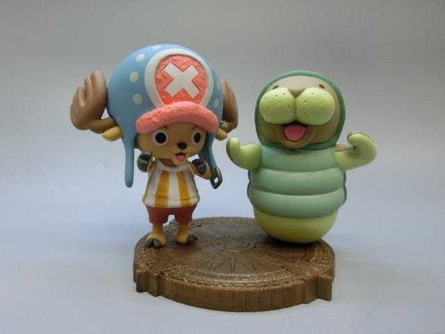 Chopper & Kung Fu Dugong ของแท้ JP แมวทอง - Ichiban Kuji Banpresto [โมเดลวันพีช] (2 ตัว)