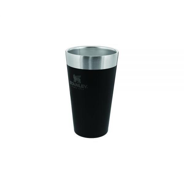Adventure Stacking Beer Pint 16Oz Matte Black