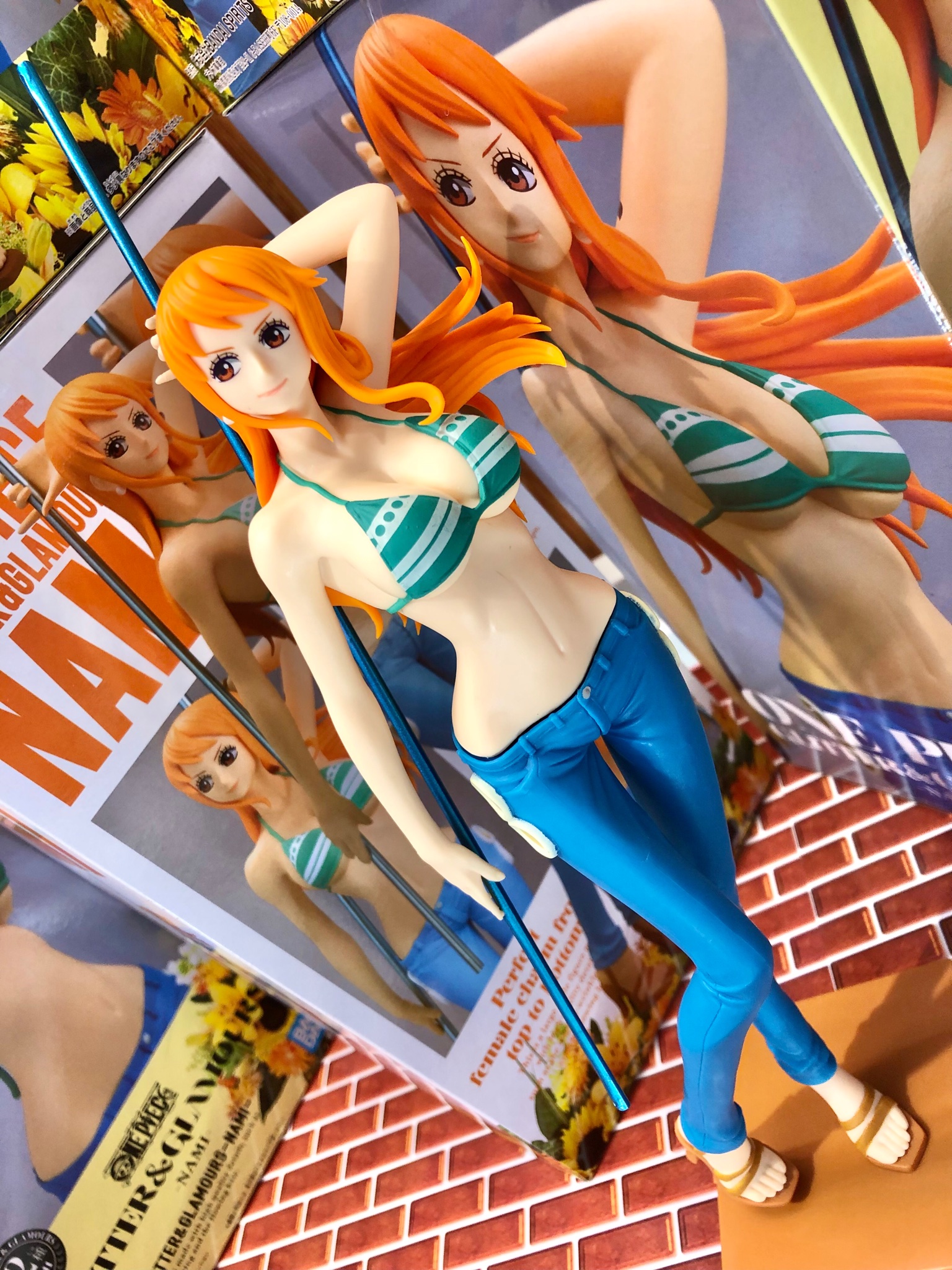 Nami ของแท้ JP แมวทอง - Glitter & Glamours Banpresto [โมเดลวันพีช]
