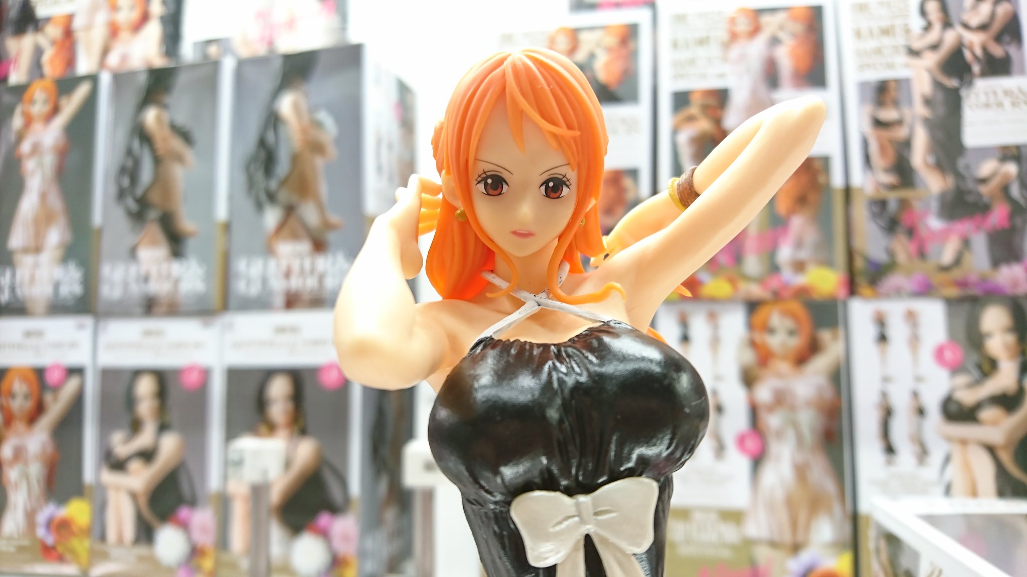 Nami Film Gold Special Color ของแท้ JP แมวทอง - Glitter & Glamours Banpresto [โมเดลวันพีช]