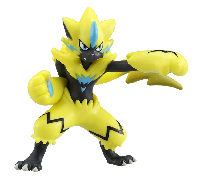 Zeraora ของแท้ JP - Monster Collection Takara Tomy [โมเดลโปเกมอน]