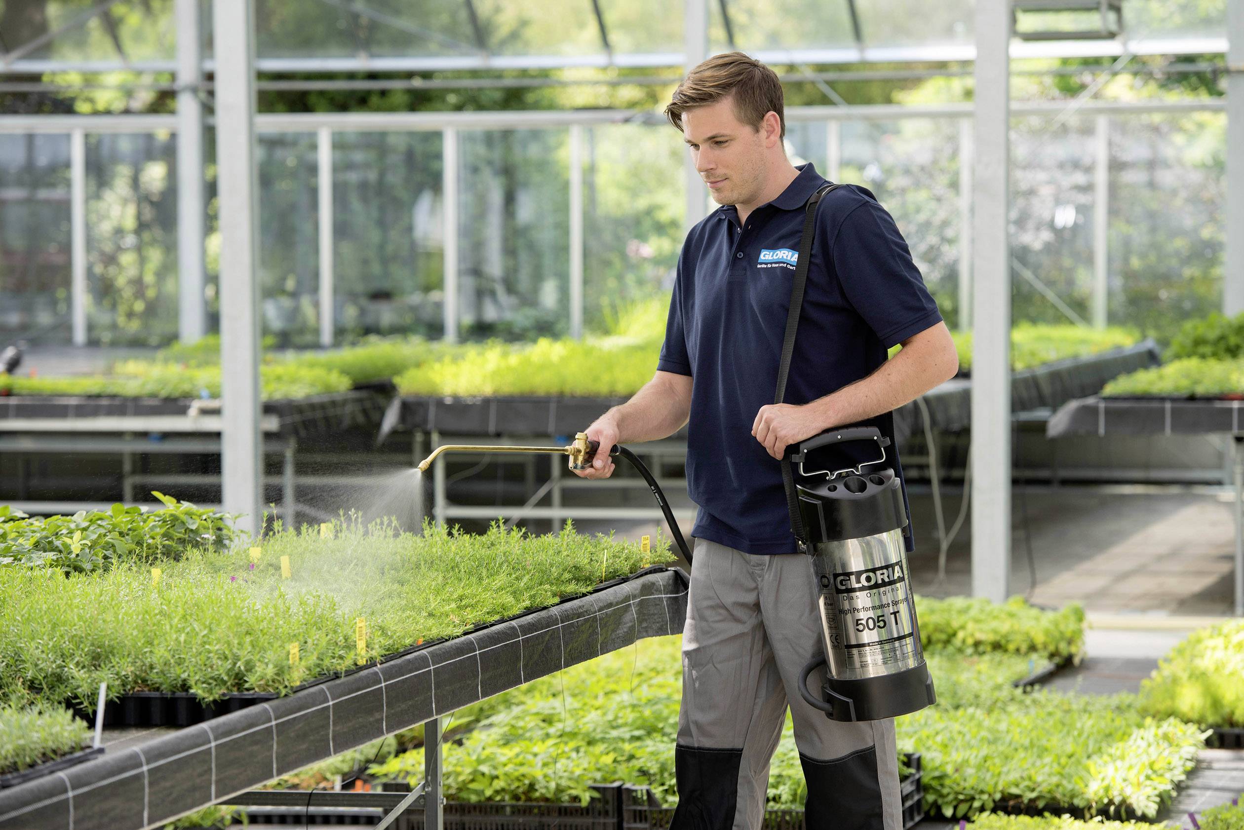 ถังพ่นสารเคมี Gloria รุ่น 505T ถังสแตนเลส