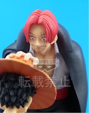 Luffy & Shanks ของแท้ JP แมวทอง - Ichiban Kuji Banpresto [โมเดลวันพีช] (2 ตัว)
