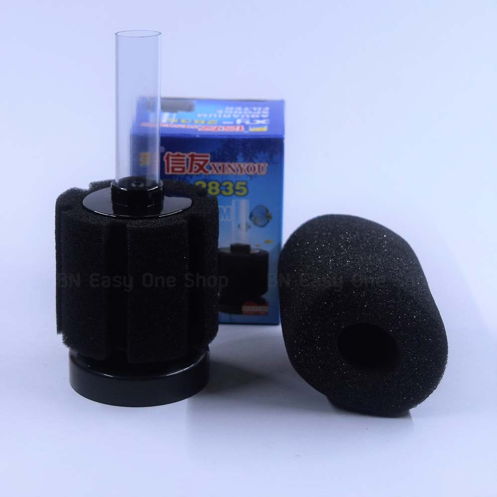 กรองฟองน้ำ XINYOU XY-2835 Aquarium Sponge Filter แถมฟรีฟองน้ำอย่างดี 1 อัน