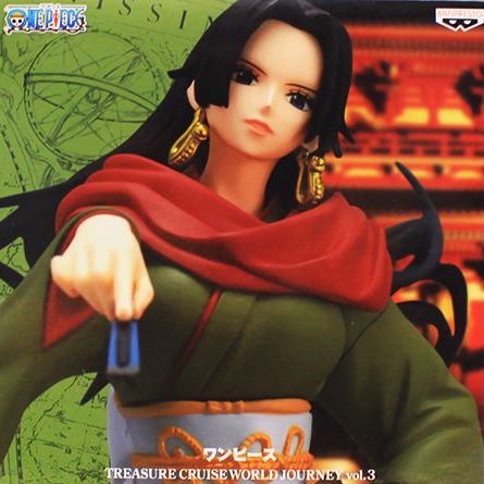 Boa Hancock ของแท้ JP แมวทอง - Treasure Cruise World Journey Banpresto [โมเดลวันพีช]