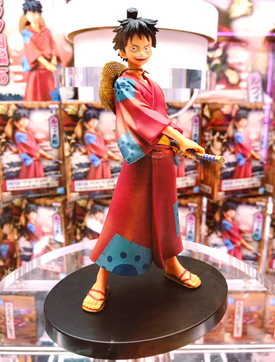 Luffy Wano ของแท้ JP แมวทอง - Grandline Men Banpresto [โมเดลวันพีช]