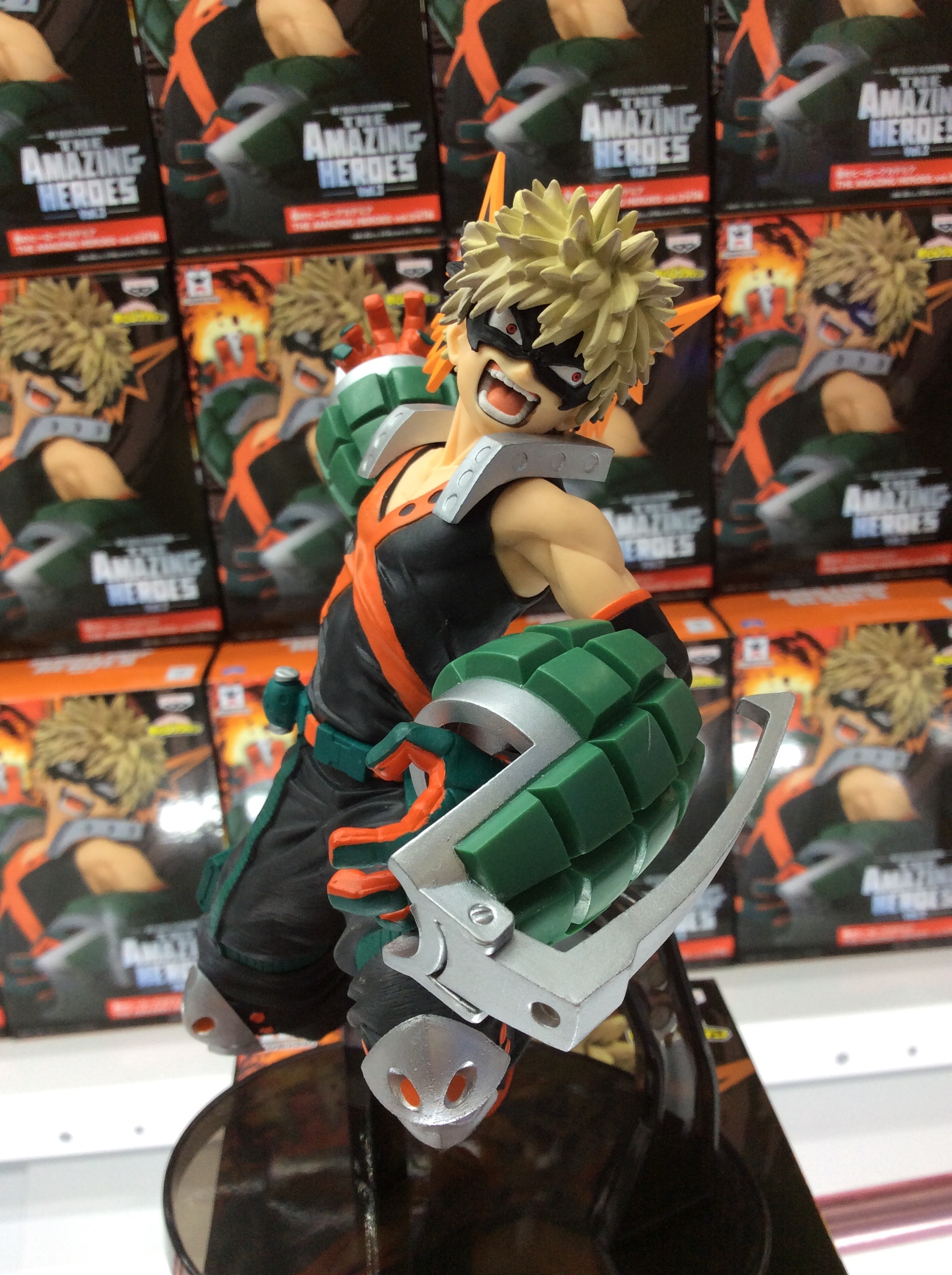 Bakugo ของแท้ JP - The Amazing Heroes Banpresto [โมเดล My Hero Academia]