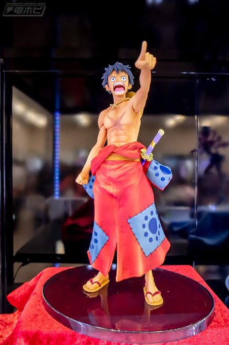 Luffy Wano ของแท้ JP แมวทอง - Banpresto World Figure Colosseum [โมเดลวันพีช]