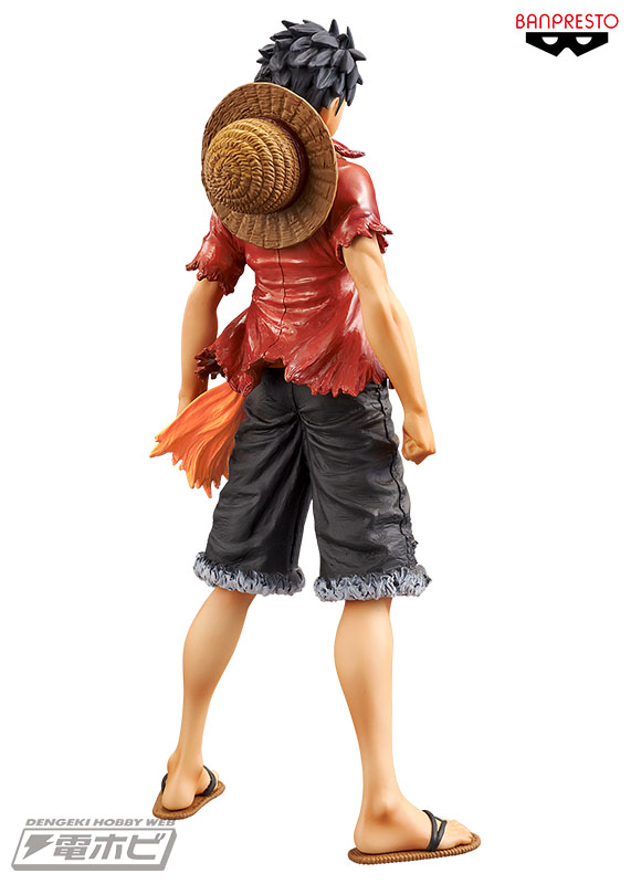 Luffy Stampede ของแท้ JP แมวทอง - Grandline Men Banpresto [โมเดลวันพีช]