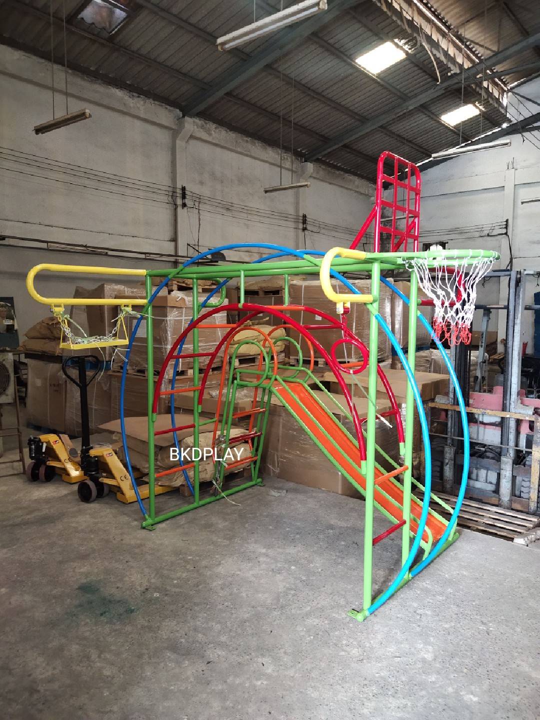 ชิงช้าตาชั่ง, เครื่องเล่นสนามกลางแจ้ง , เครื่องเล่นสนามแบบเหล็ก,ชิงช้า,สไลเดอร์,โยกเยกเหล็ก, ม้าหมุน, OutdoorPlayground, ราคาโรงงาน ขนาด 130x180x180 ซม.