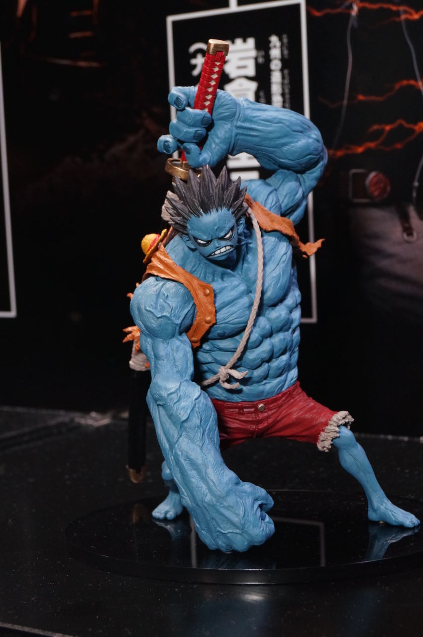 Luffy Nightmare ของแท้ JP แมวทอง - Scultures Banpresto [โมเดลวันพีช]