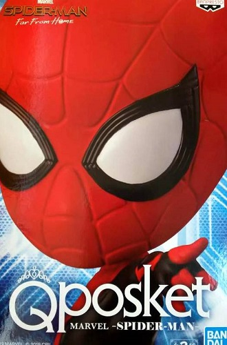Spider Man ของแท้ JP - Q Posket Banpresto [โมเดล Marvel]