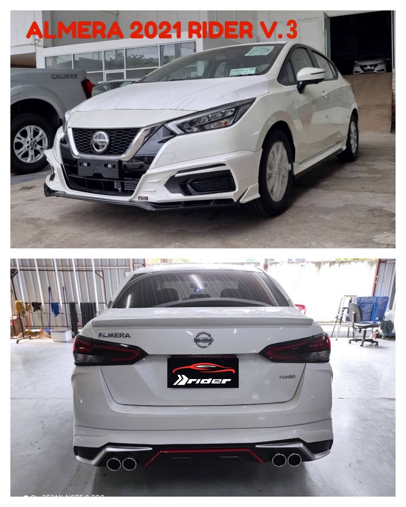9Den&Rider V.3 VS Nissan Almera'2020-On [หล่อบนท้องถนน ทุกที่ที่ขับผ่าน หยุดทุกสายตา]