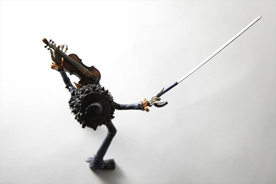 Brook ของแท้ JP แมวทอง - Scultures Banpresto [โมเดลวันพีช]