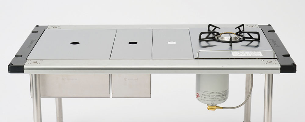 SnowPeak Stainless Box Half Unit CK-025