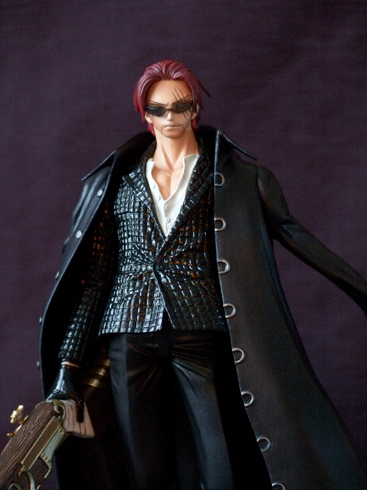 Shanks Strong World ของแท้ JP แมวทอง - Figuarts Zero Bandai [โมเดลวันพีช]