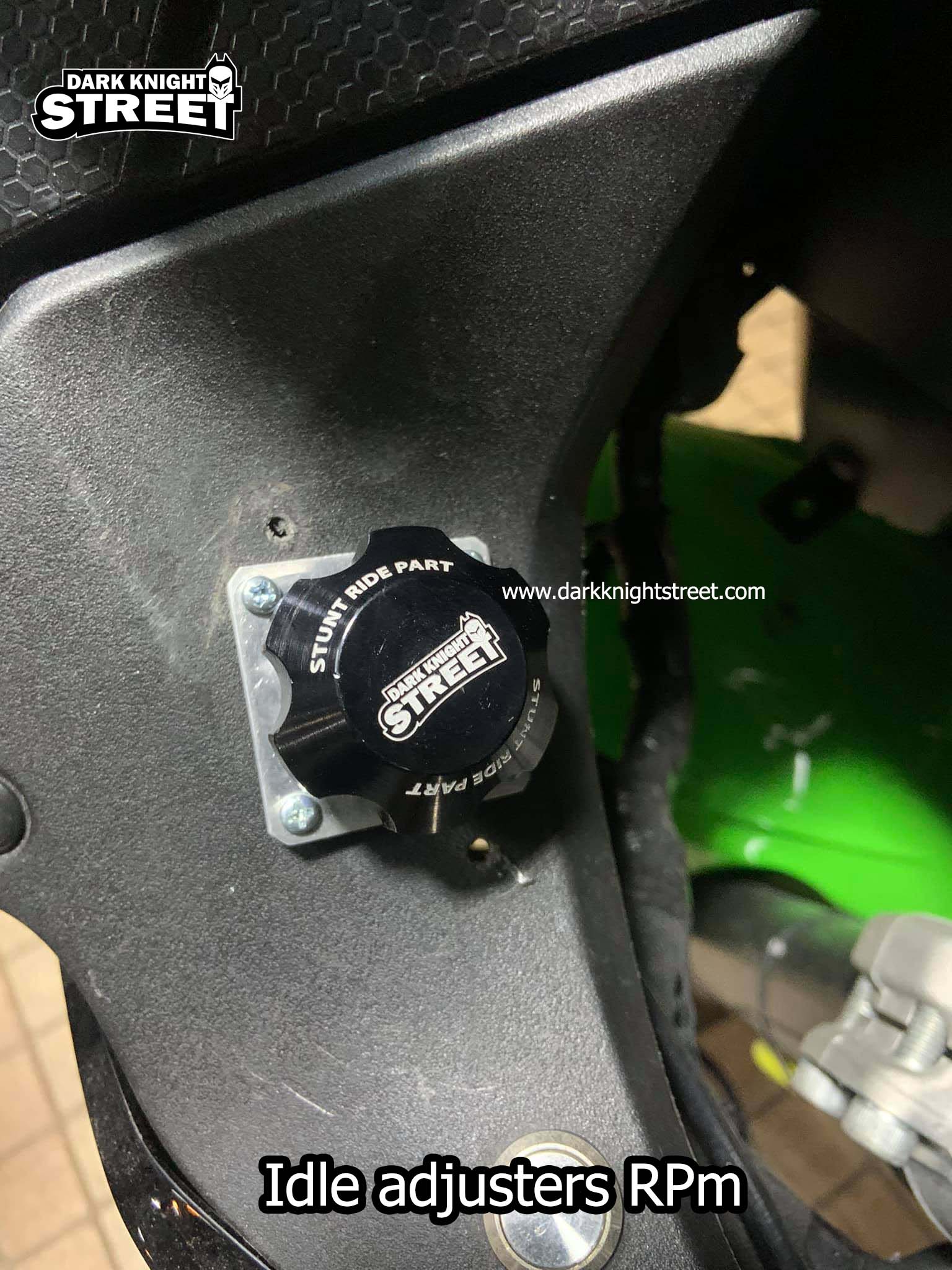 Monkey125 Idle adjusters Rpm