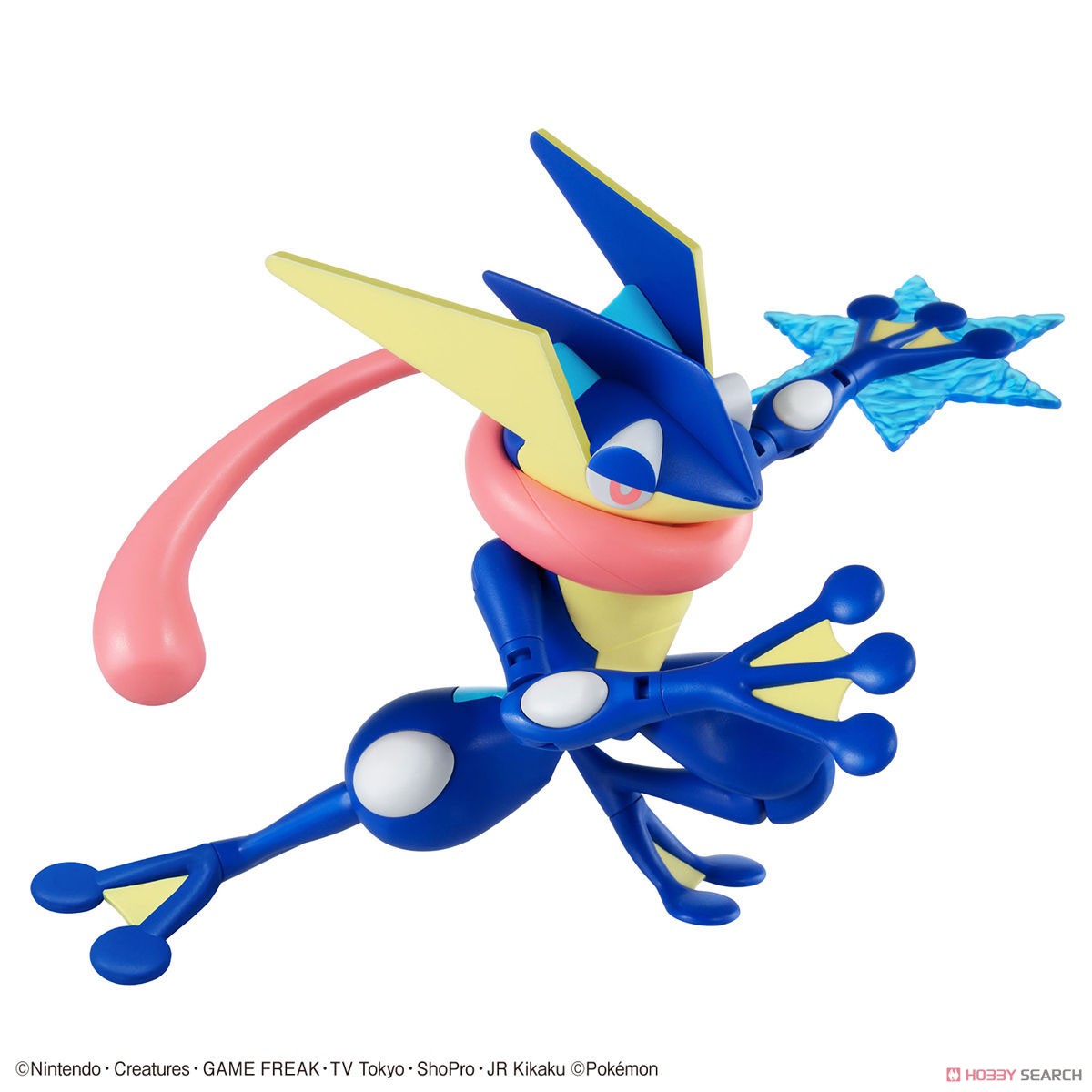 Greninja (แบบประกอบ) ของแท้ JP - Pokemon Plamo Bandai [โมเดลโปเกมอน]