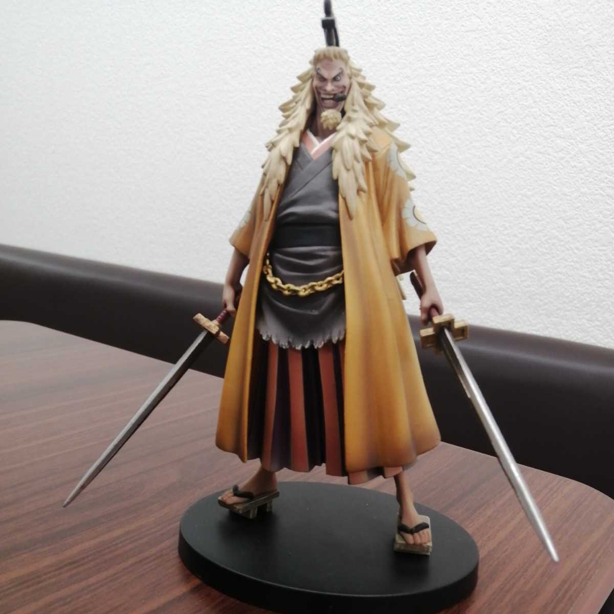 Shiki ของแท้ JP แมวทอง - Grandline Men Banpresto [โมเดลวันพีช]