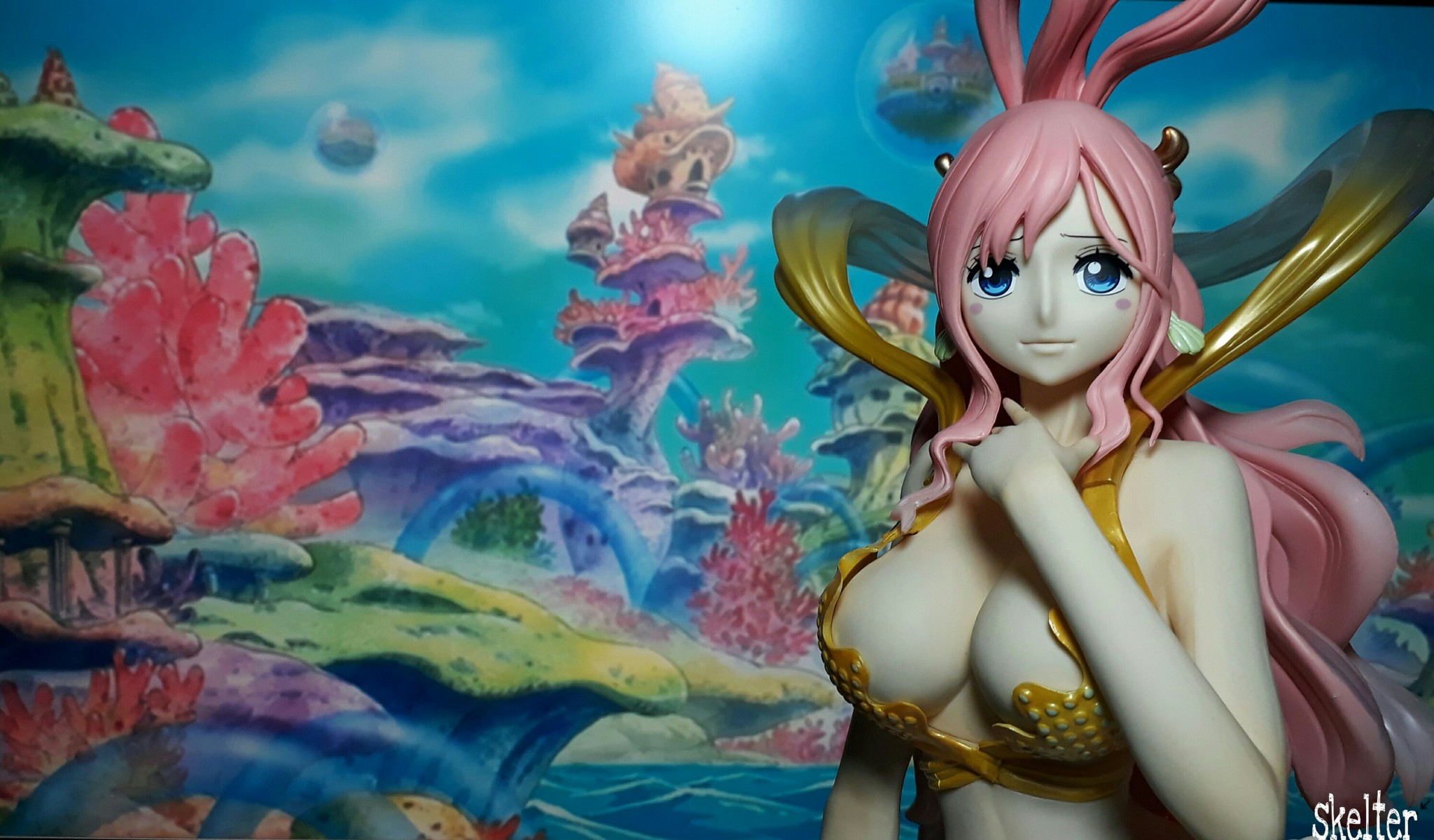 Shirahoshi ของแท้ JP แมวทอง - Figuarts Zero Bandai [โมเดลวันพีช]
