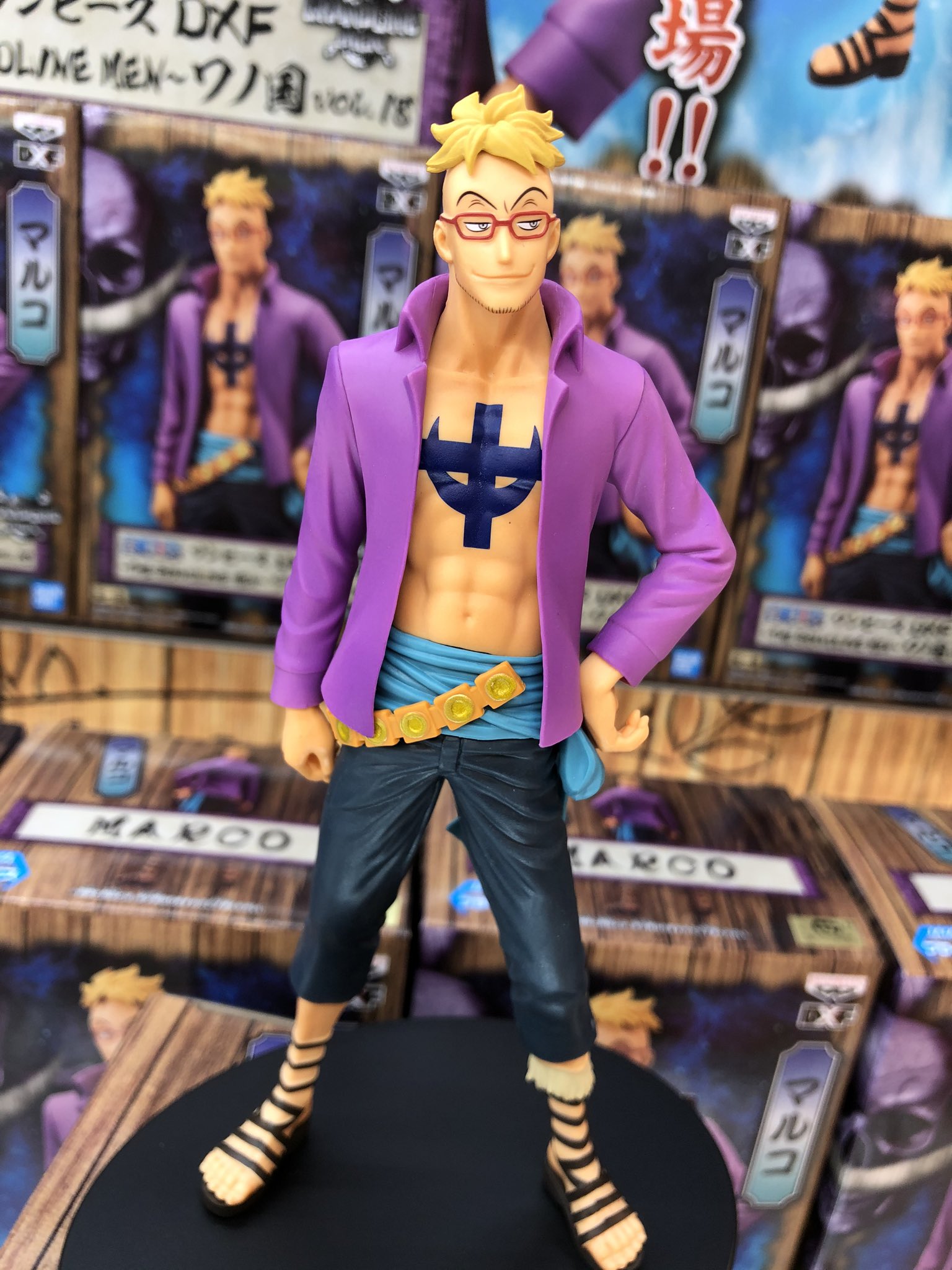Marco Wano ของแท้ JP แมวทอง - Grandline Men Banpresto [โมเดลวันพีช]