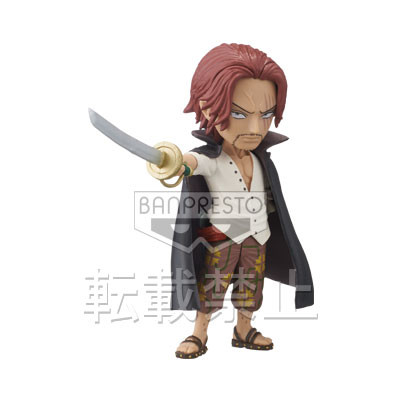 Shanks ของแท้ JP แมวทอง - WCF Banpresto [โมเดลวันพีช]