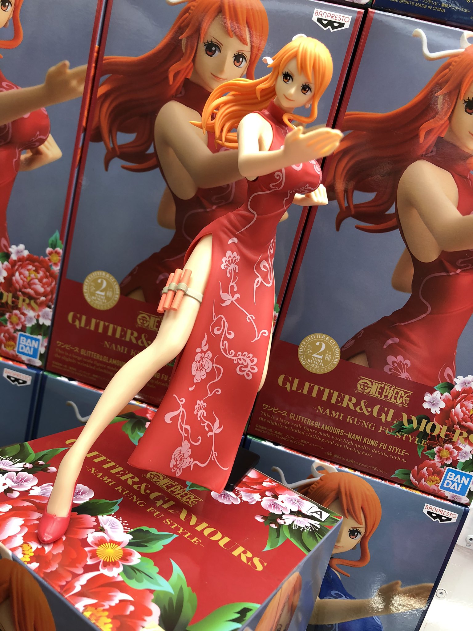 Nami Kung Fu Style ของแท้ JP แมวทอง - Glitter & Glamours Banpresto [โมเดลวันพีช]