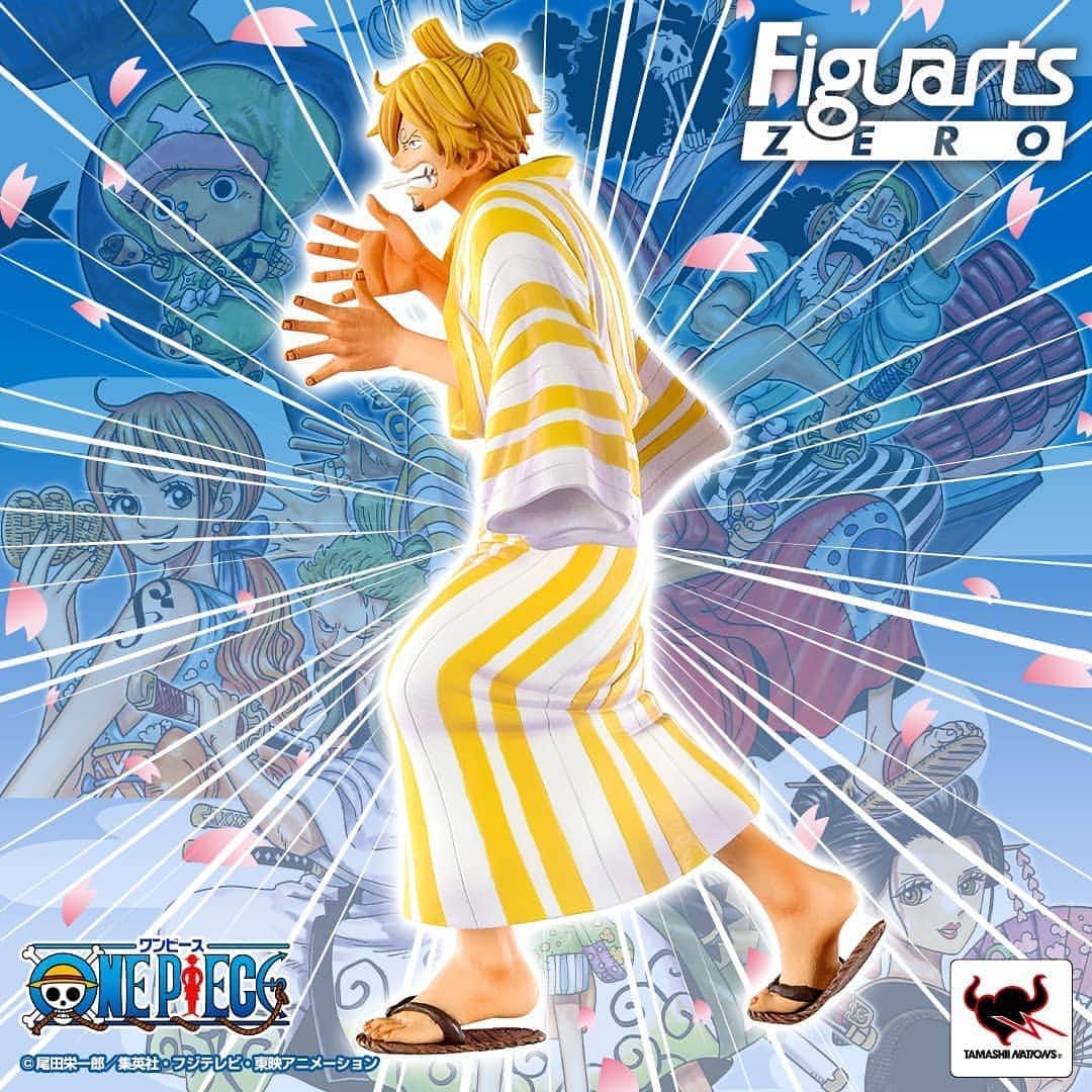 Sanji Wano ของแท้ JP แมวทอง - Figuarts Zero Bandai [โมเดลวันพีช]