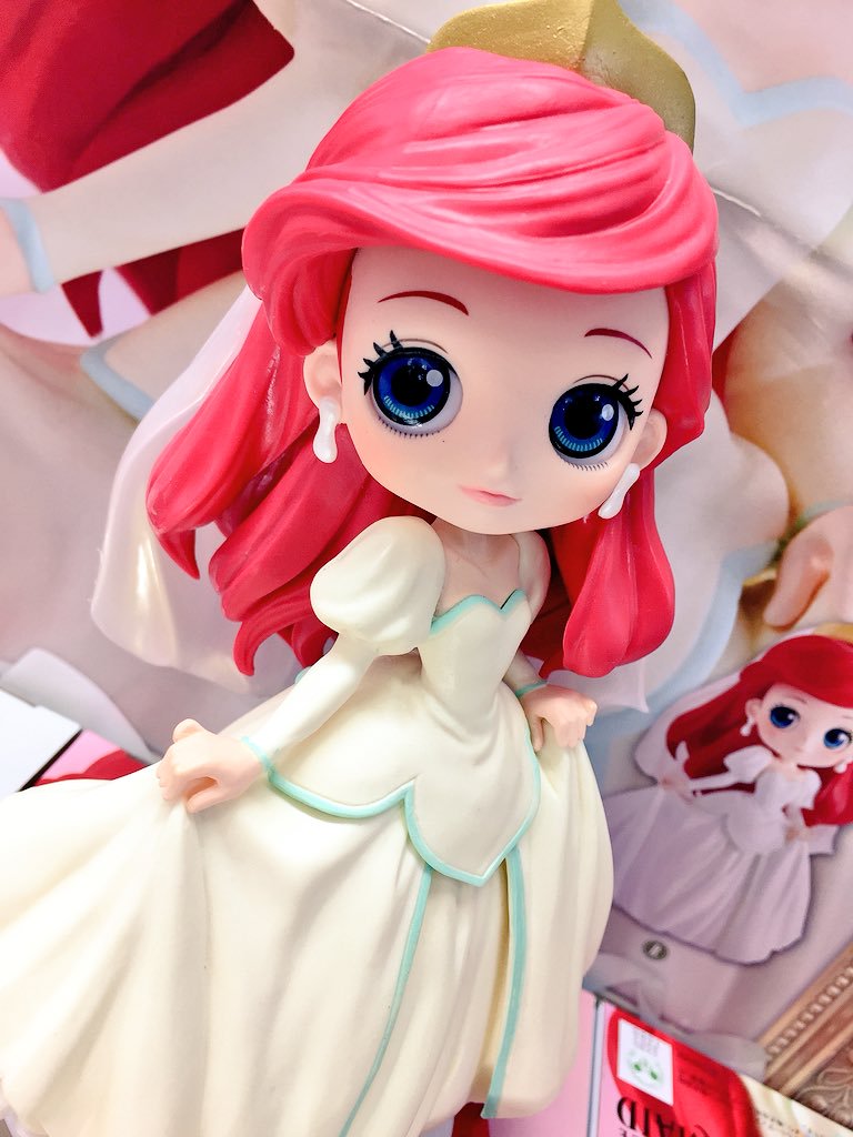 Ariel Dreamy Style - Normal Color ของแท้ JP - Q Posket Banpresto [โมเดล Disney]