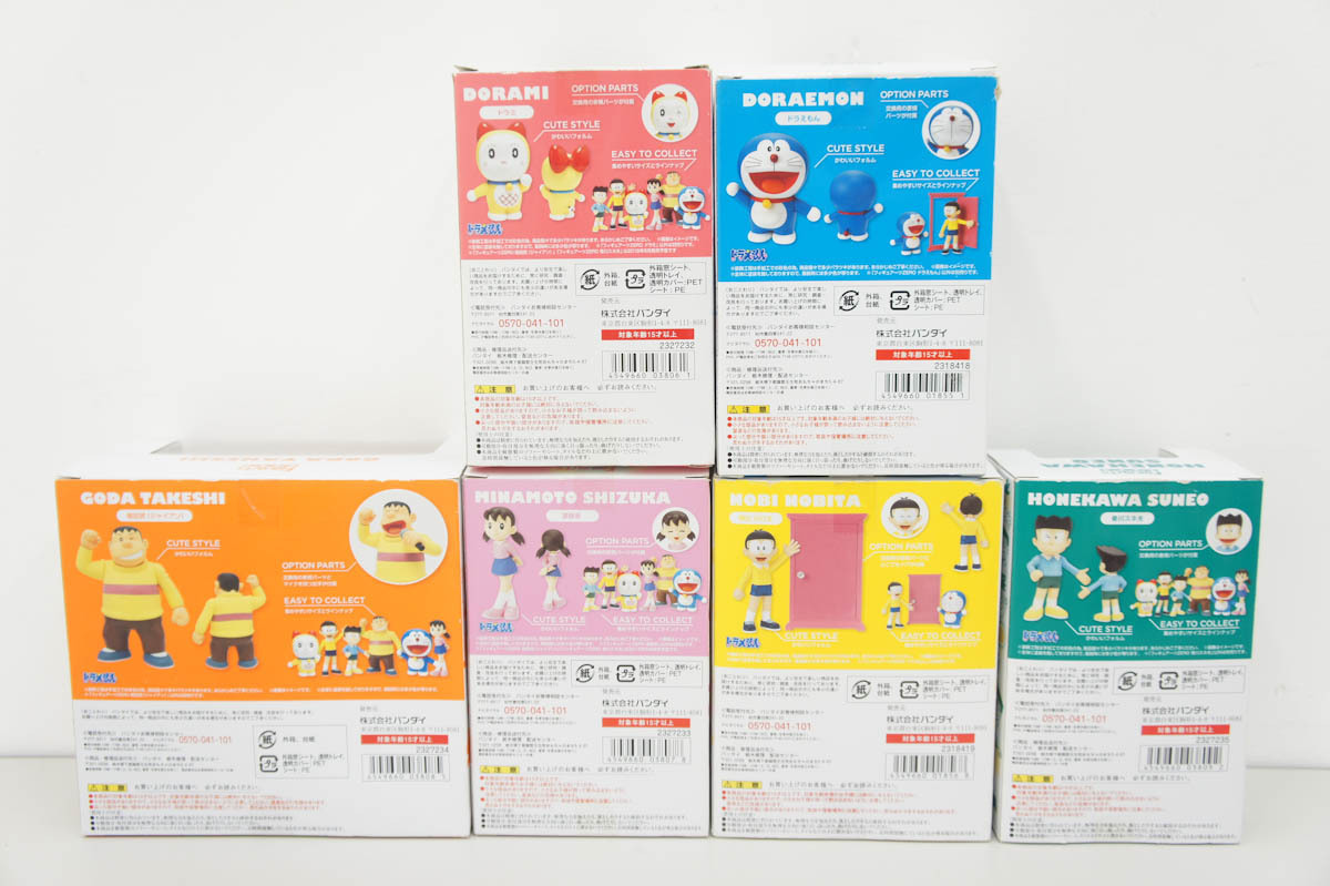 Doraemon & Friend Set ของแท้ JP - Figuarts Zero Bandai [โมเดล Doraemon] (6 ตัว)