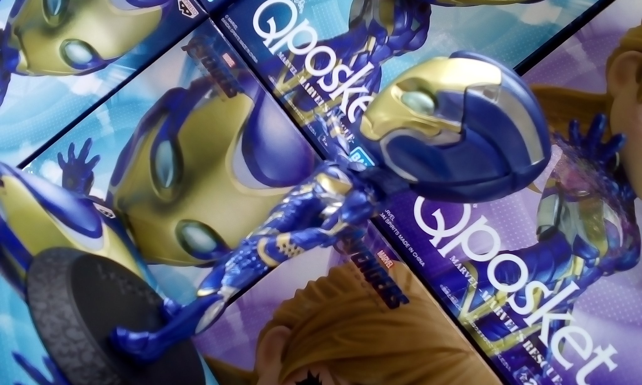 Rescue - ver.A ของแท้ JP - Q Posket Banpresto [โมเดล Marvel]