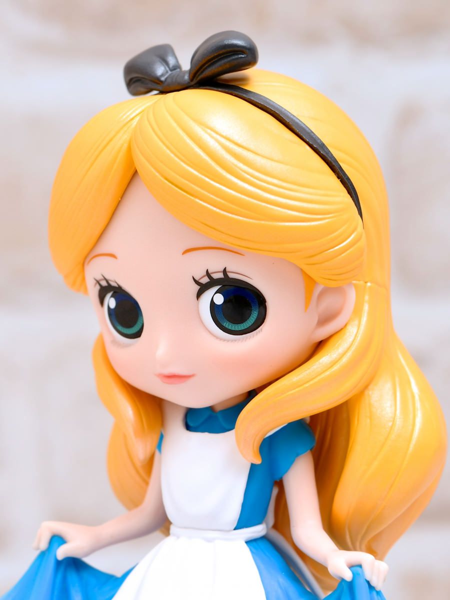 Alice - Normal Color ของแท้ JP - Q Posket Banpresto [โมเดล Disney]
