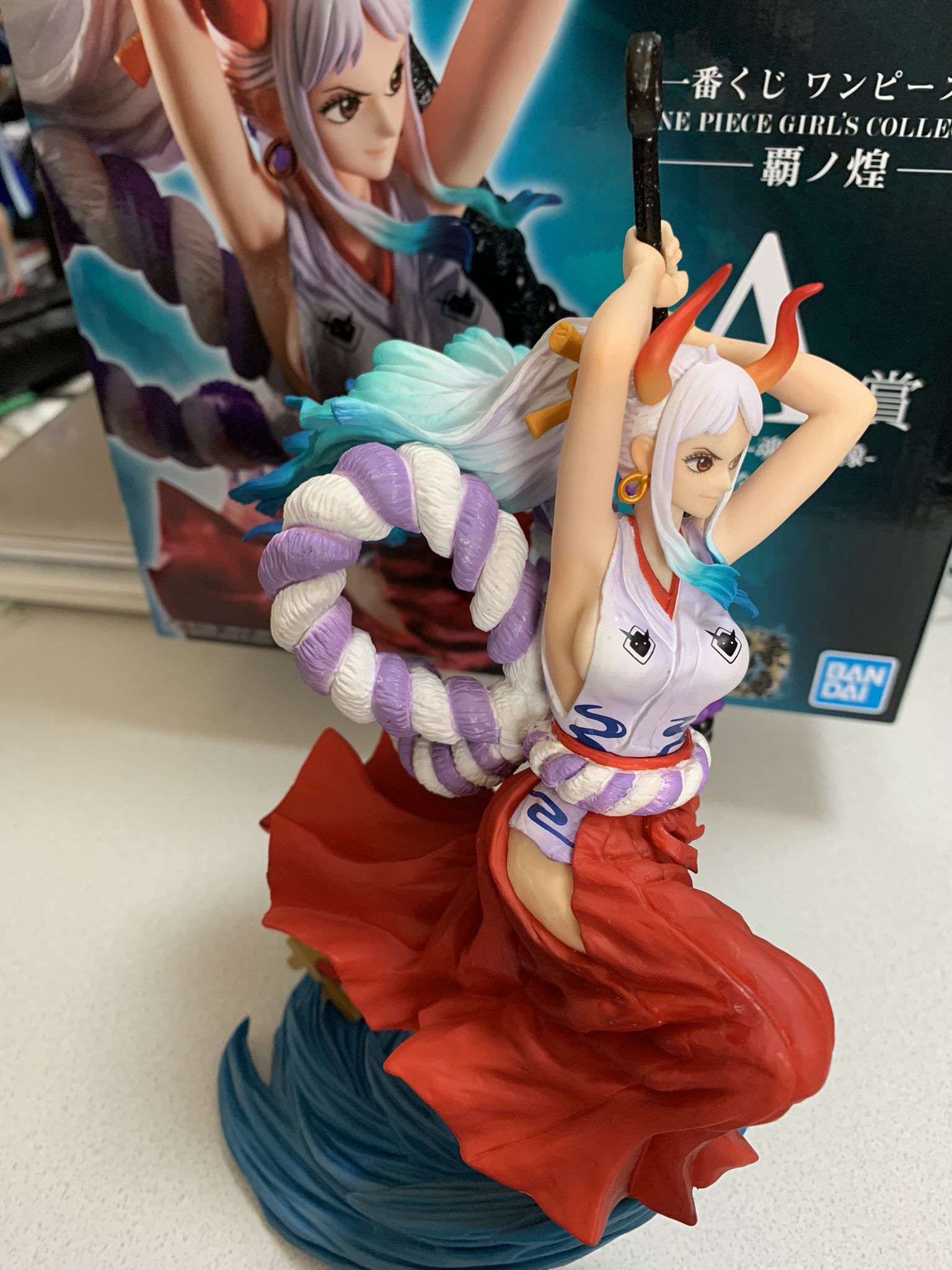 Yamato ของแท้ JP แมวทอง - Ichiban Kuji Banpresto [โมเดลวันพีช]