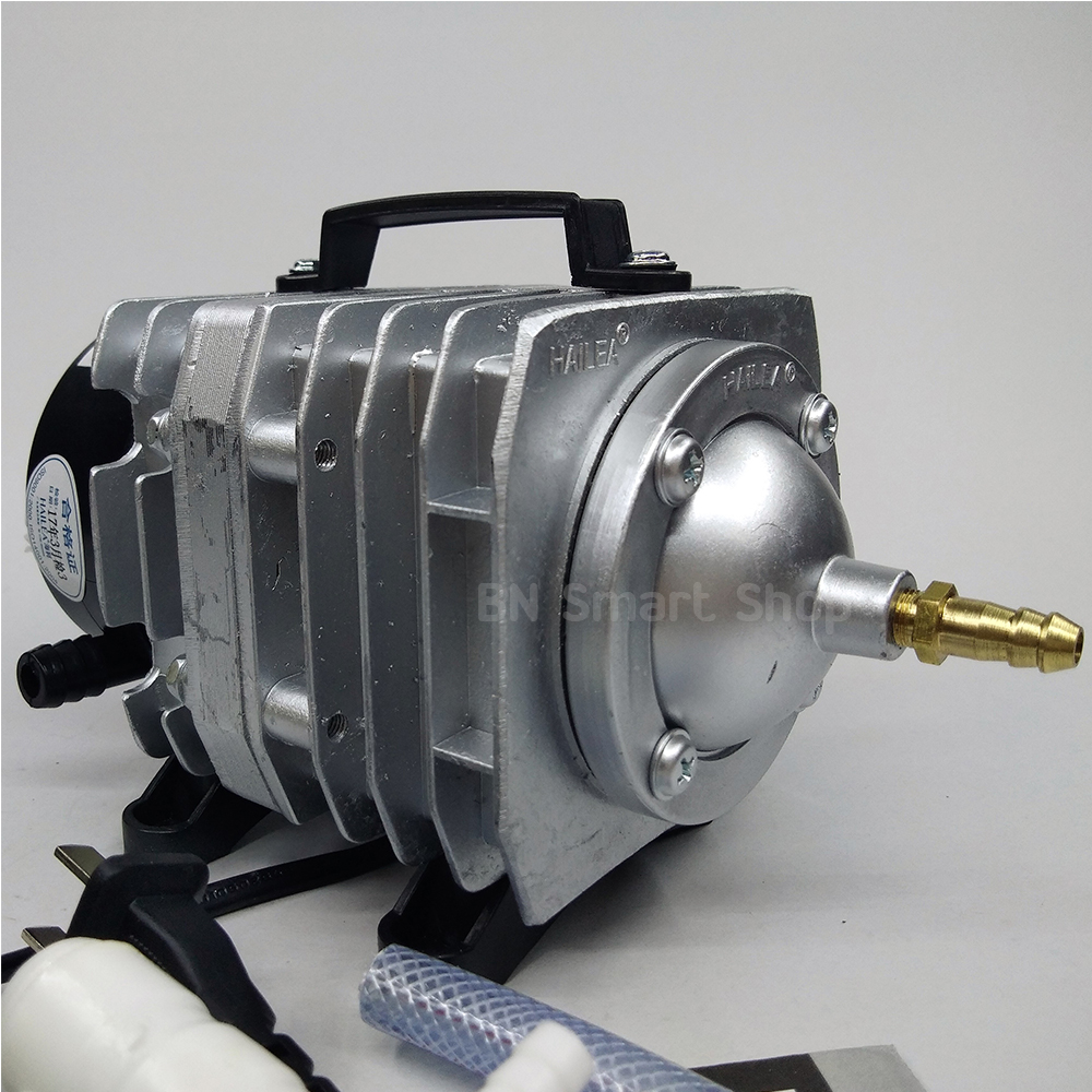 ปั้มลม ปั้มออกซิเจน 45 วัตต์ HAILEA รุ่น ACO-318 ท่อพักลม 2 นิ้ว ท่อแยกลม 20 ช่อง และอุปกรณ์พร้อมใช้งาน