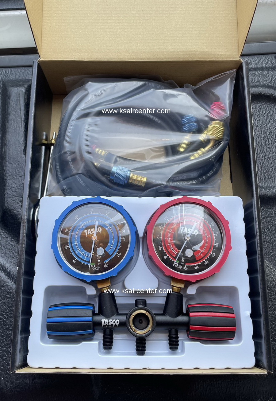 ชุดเกจชาร์จนํ้ายา TASCO BLACK