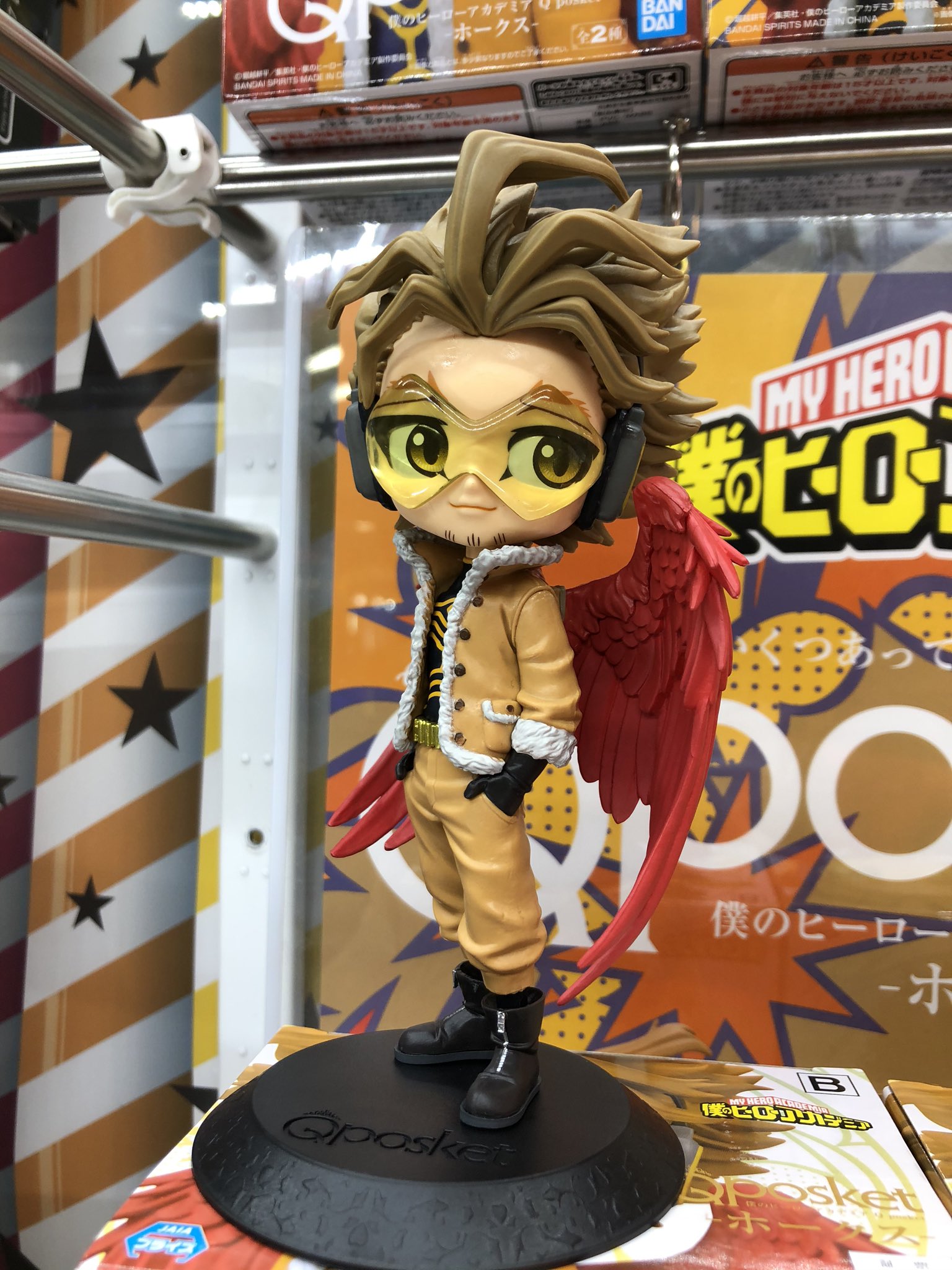 Hawks ของแท้ JP - Q Posket Banpresto [โมเดล My Hero Academia]