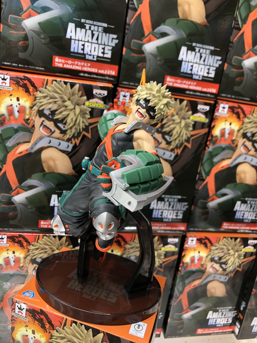 Bakugo ของแท้ JP - The Amazing Heroes Banpresto [โมเดล My Hero Academia]