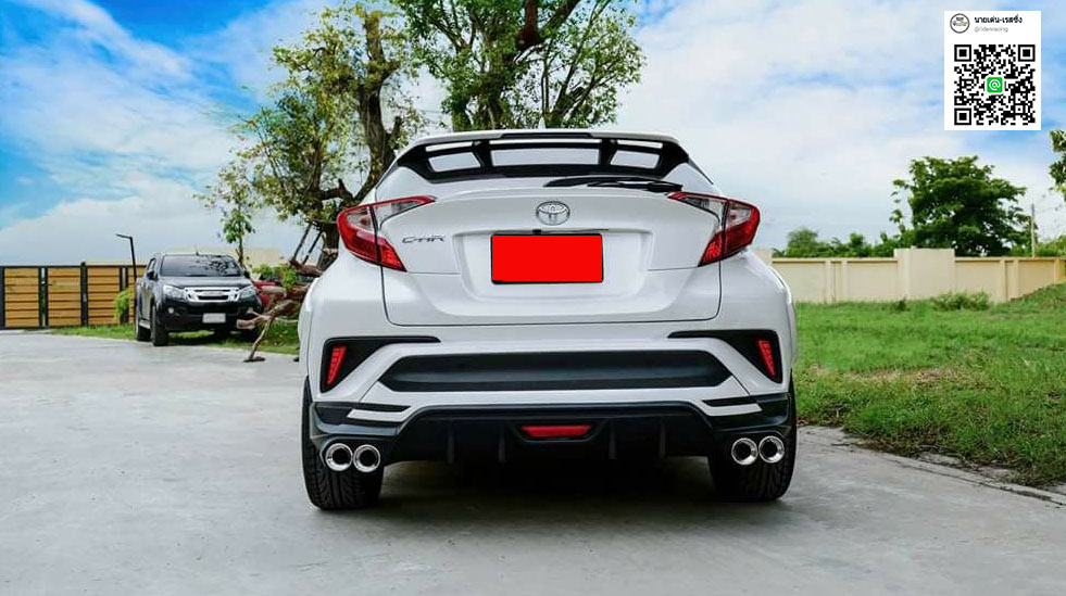 LAMBOR STYLE(G3)ท่อกลม VS TOYOTA C-HR'18-ปัจจุบัน [สปอรต์หรูแรงทุกมุมมองของสายตา]