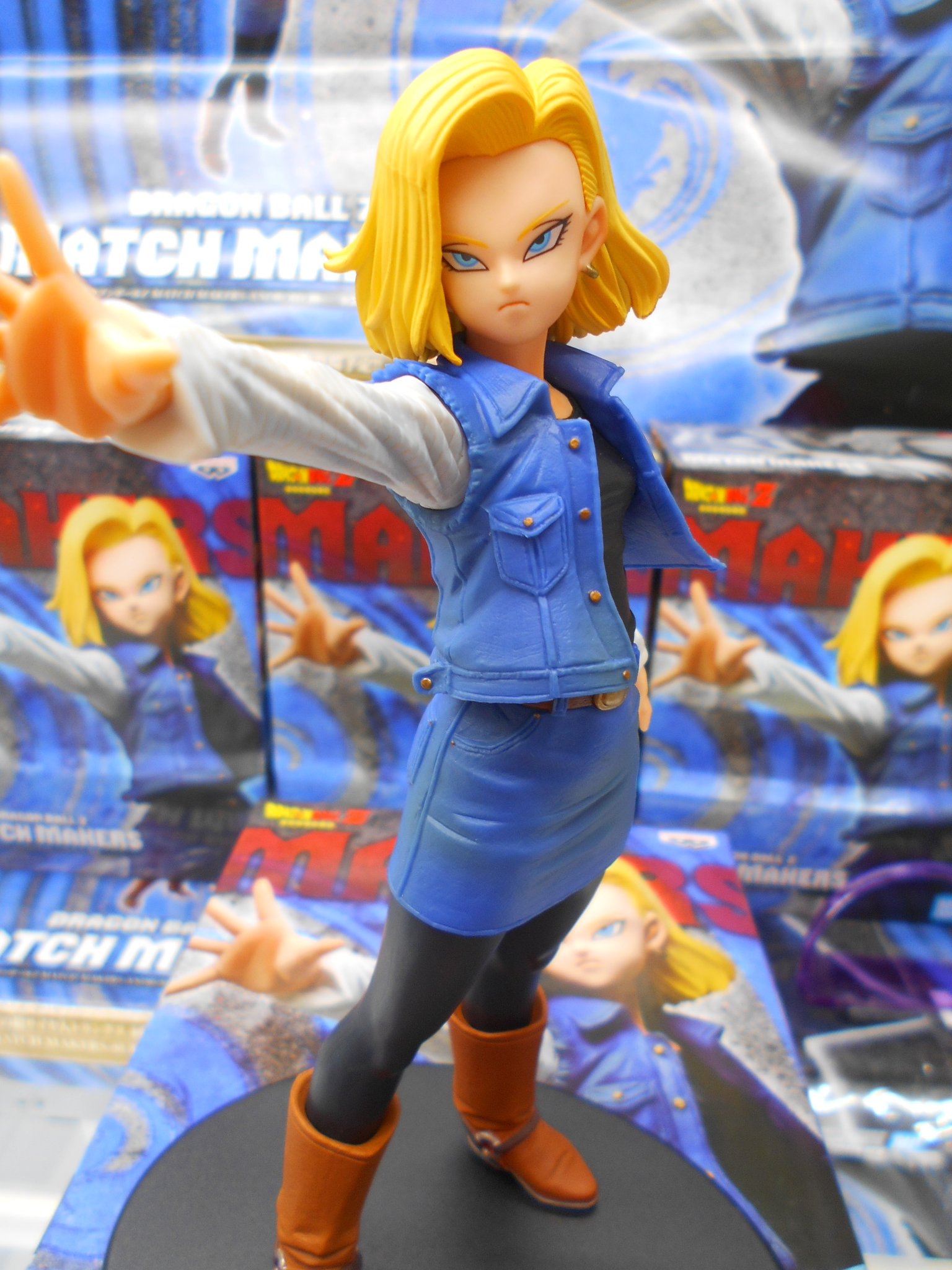 No.18 ของแท้ JP แมวทอง - Match Makers Banpresto [โมเดลดราก้อนบอล]