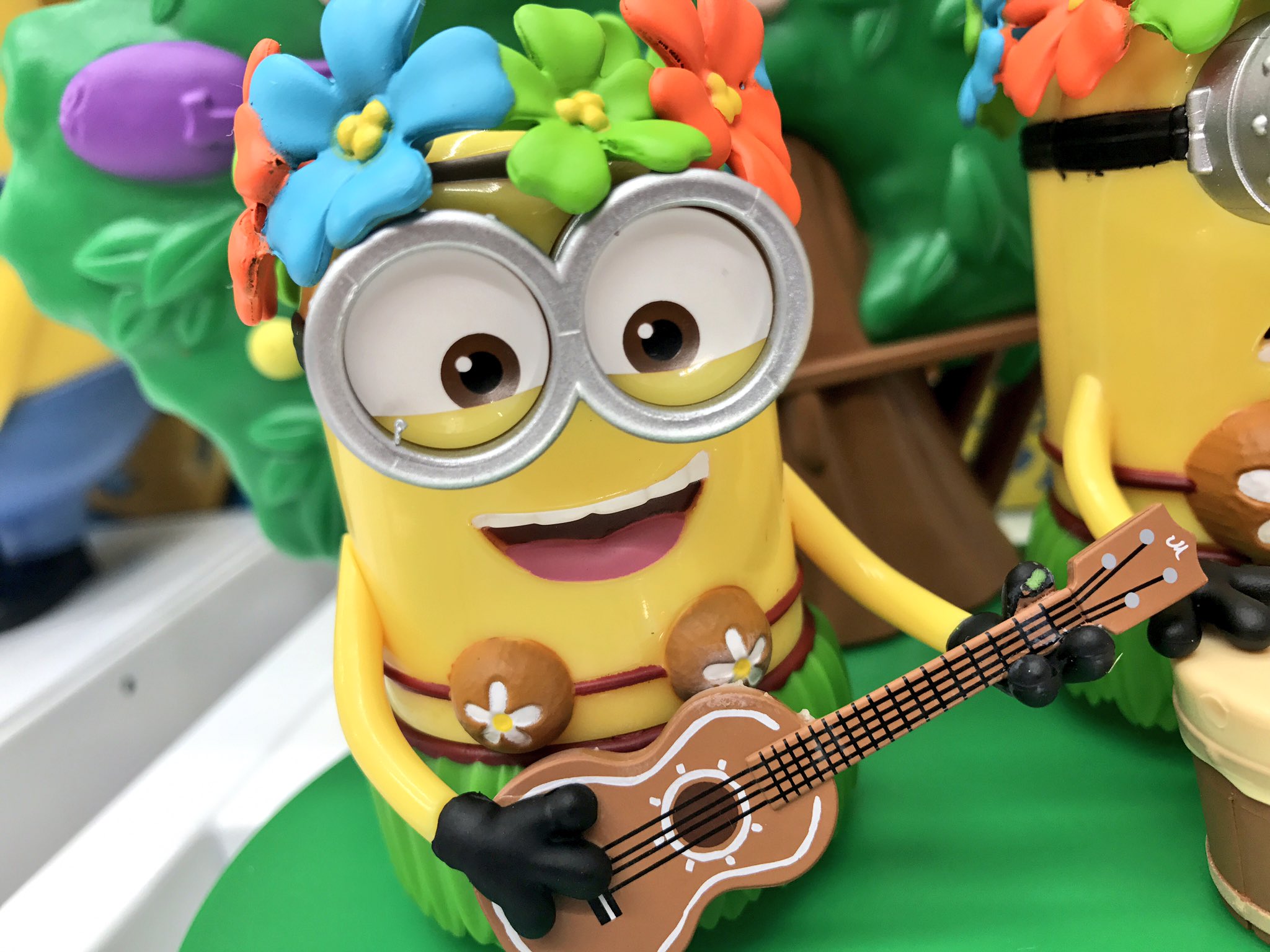 Minion Aloha Set ของแท้ JP - Sega [โมเดลมินเนี่ยน] (2 ตัว)