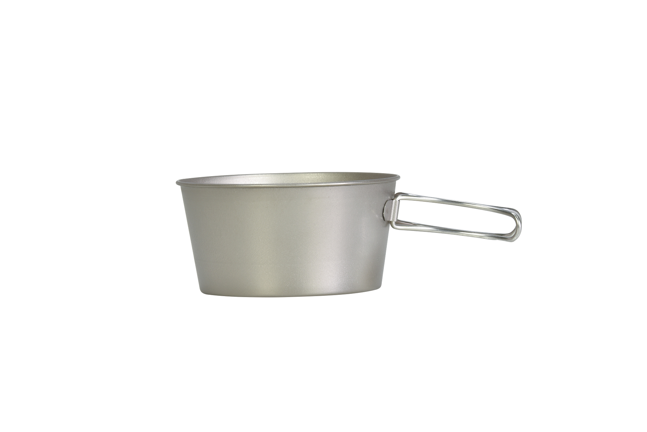 Titanium Sierra Cup Deep 600 Fold Handle (with memory) ถ้วยไทเทเนียม