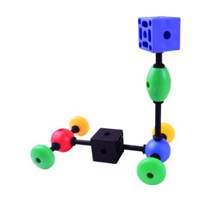 ตัวต่อกระดุม และก้าน 140 ชิ้น ตัวต่อ , ส่งเสริมการเรียนรู้ ,ของเล่นเสริมพัฒนาการ,ของเล่น , สื่อการสอน ,เสริมจินตนาการ