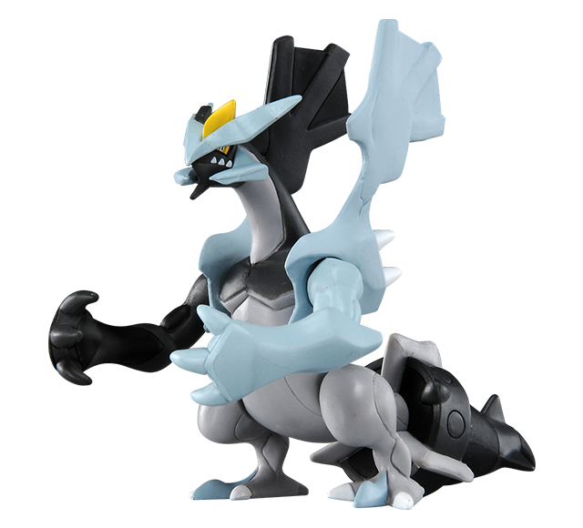 Black Kyurem ของแท้ JP - Monster Collection Takara Tomy [โมเดลโปเกมอน]