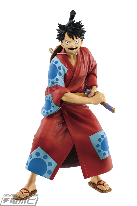 Luffy Wano ของแท้ JP แมวทอง - Ichiban Kuji Banpresto [โมเดลวันพีช]
