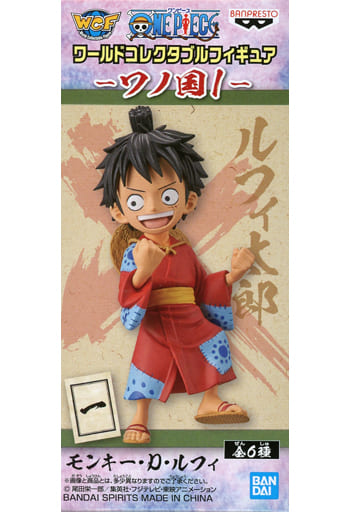 Luffy Wano ของแท้ JP แมวทอง - WCF Banpresto [โมเดลวันพีช]