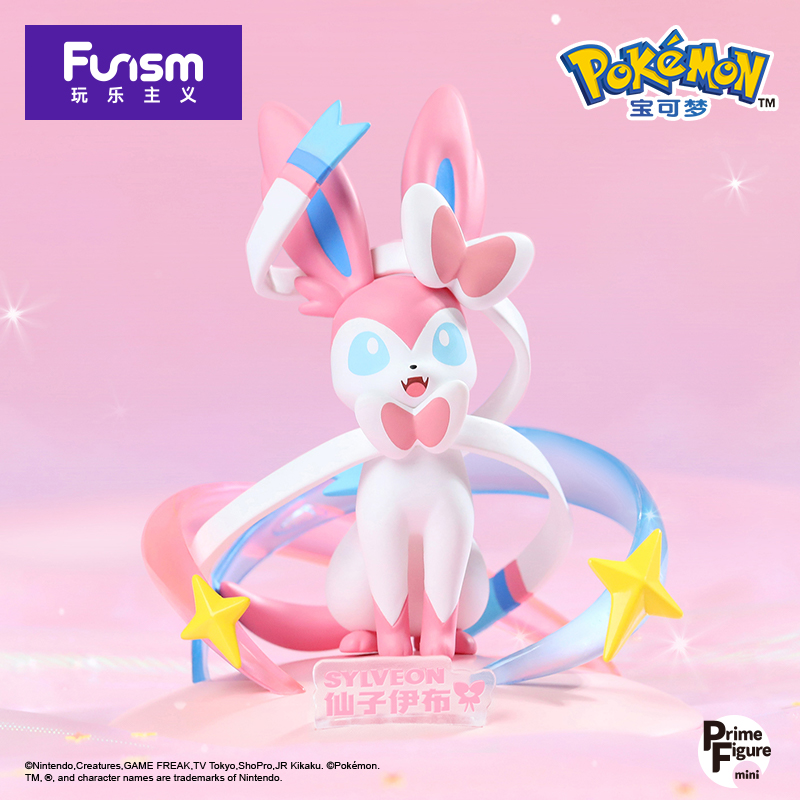Sylveon ของแท้ - Prime Figure Mini Funism [โมเดลโปเกมอน]