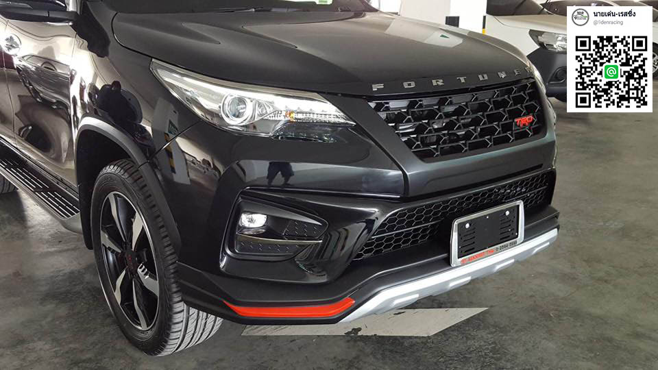 9Den&FD-2RS(ตัดสีแดง)/FD-2XS(ตัดสีเทา) VS Toyota All New Fortuner(TRD Sportivo 2 (MY2018)'2019-On) [เติมเต็มสปอร์ตของTRDคุณล้ำด้วยชุดแต่งรุ่นนี้]